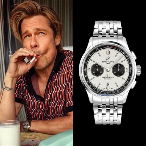 brad pitt watches history.